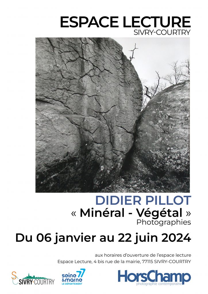 Affiche exposition Mineral Vegatal_Didier Pillot Sivry Courtry