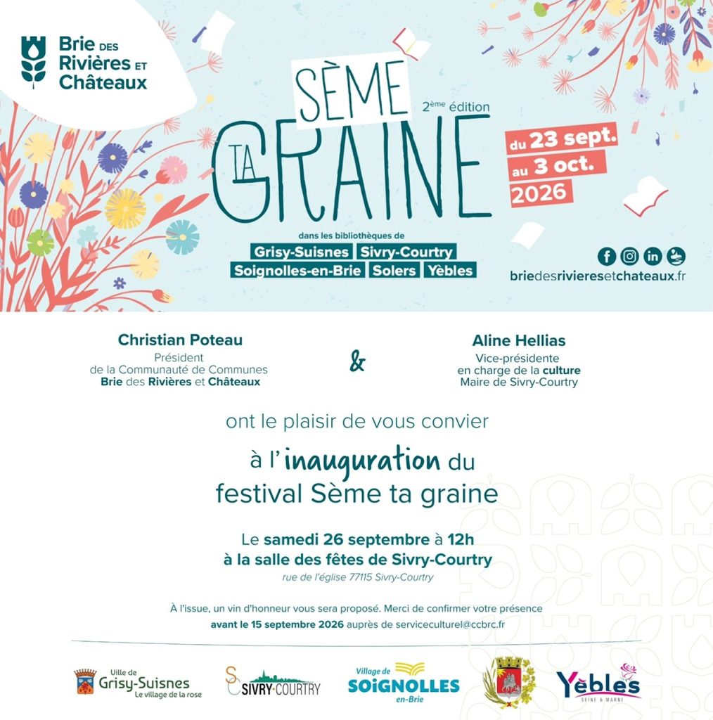 Vernissage Seme ta graine Sivry-Courtry 